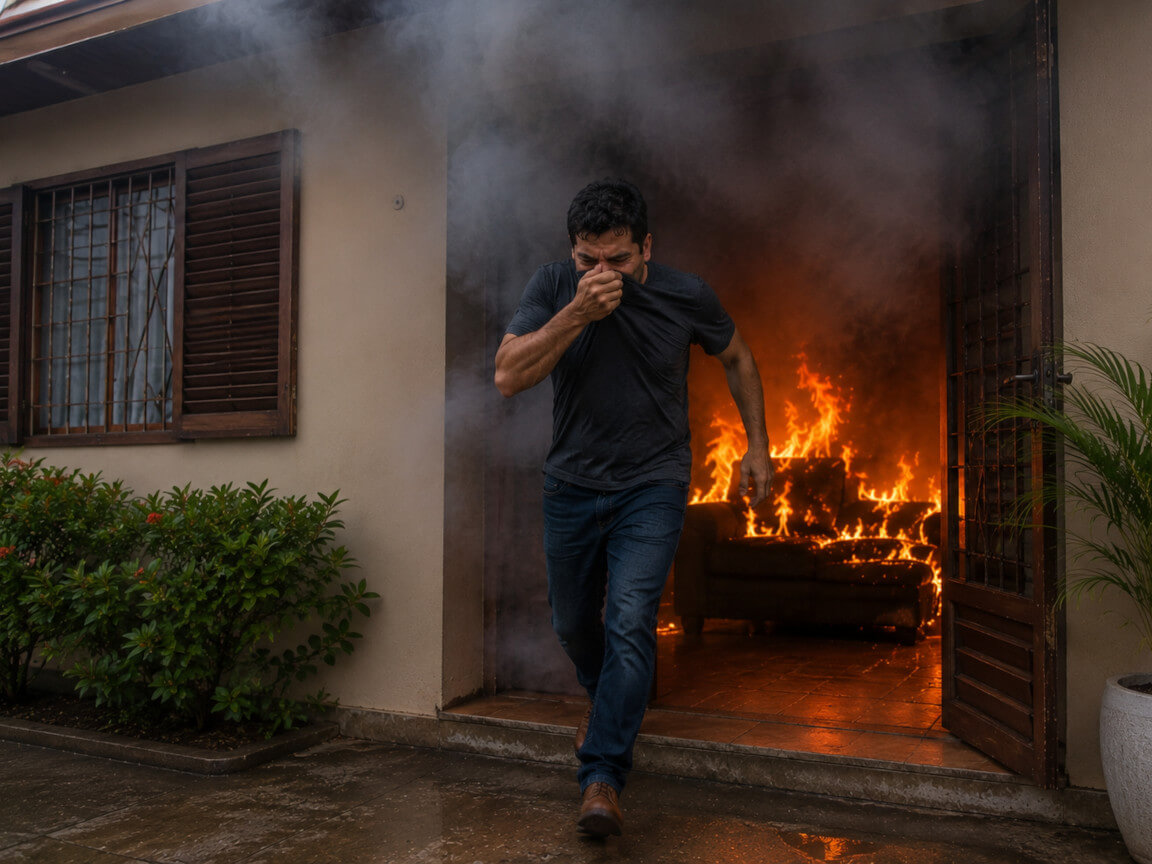 Intoxicação por cianeto e monóxido de carbono